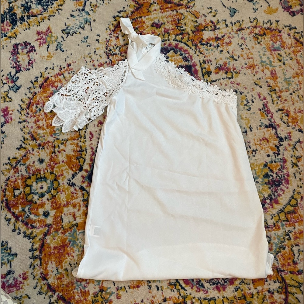 NWOT white dress